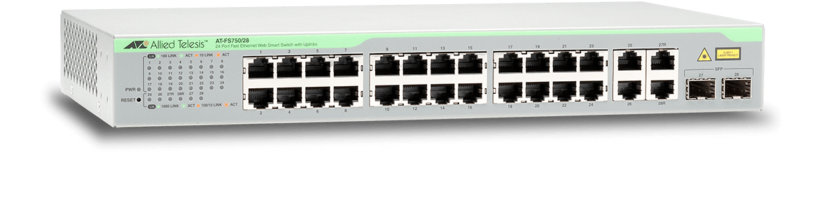 AT-FS750/28-10 - Allied Telesis