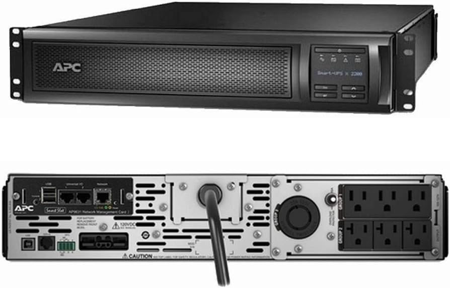 APC SMX2200RMHV2U Smart-UPS X 2200VA/1980W 2U Rack/Tower UPS 208–230V