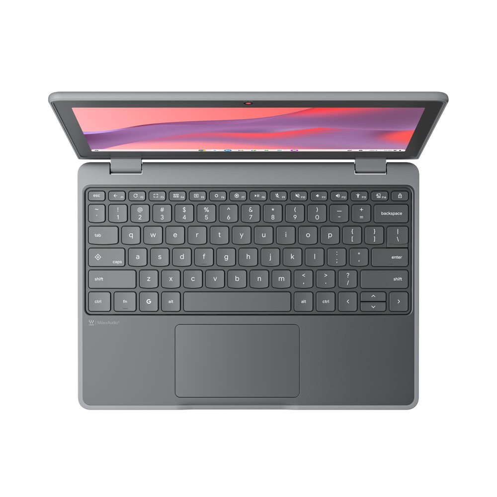 Lenovo Chrome 100e G5 M89 MediaTek Kompanio 540 Chromebook 11.6" HD 4 GB 64 GB UFS Wi-Fi 6E (802.11ax) ChromeOS Gray 83T60006US