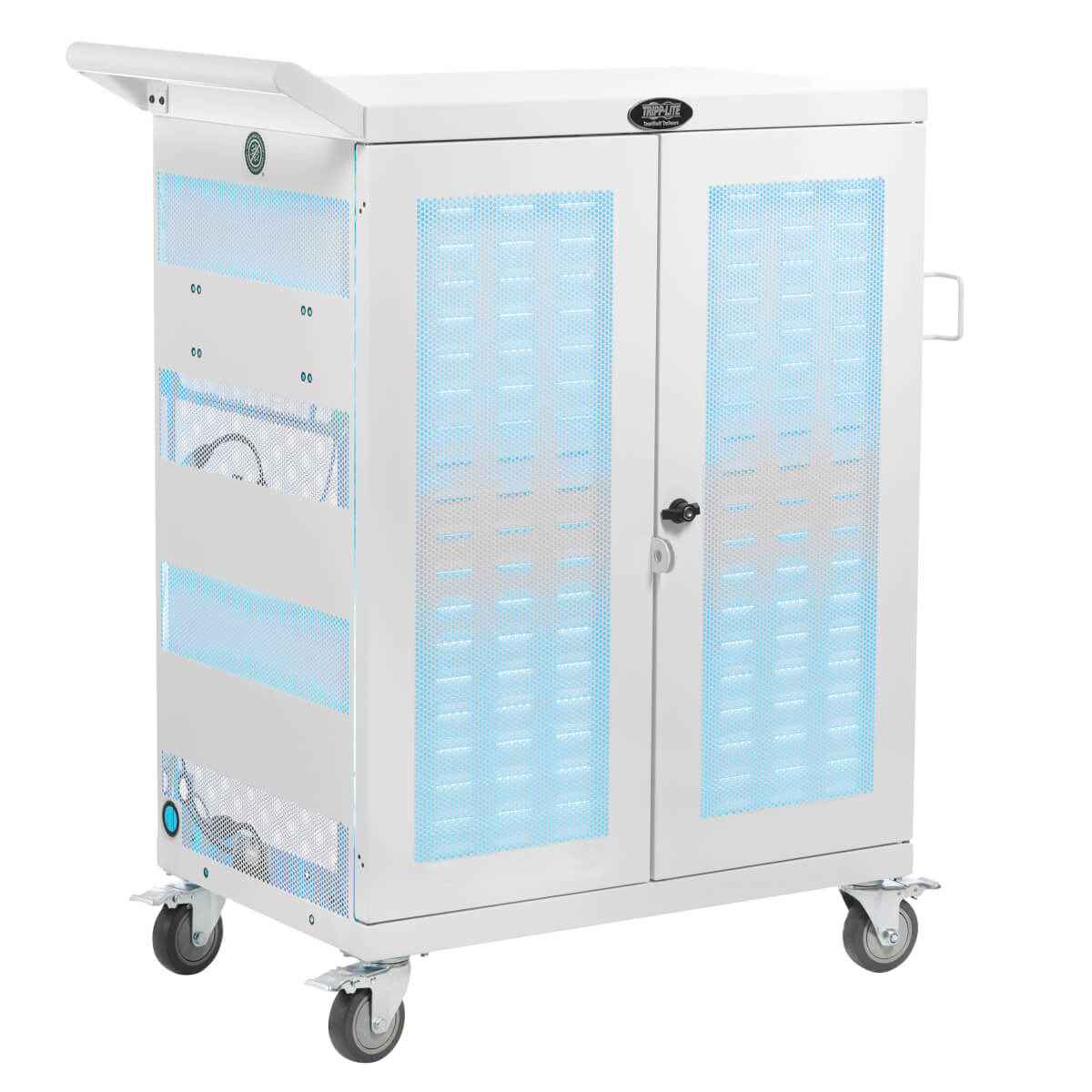 Eaton CSC32ACWHG UV Sanitizing Charging Cart 32-port AC