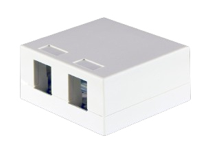 Weltron 44-798WH outlet box White
