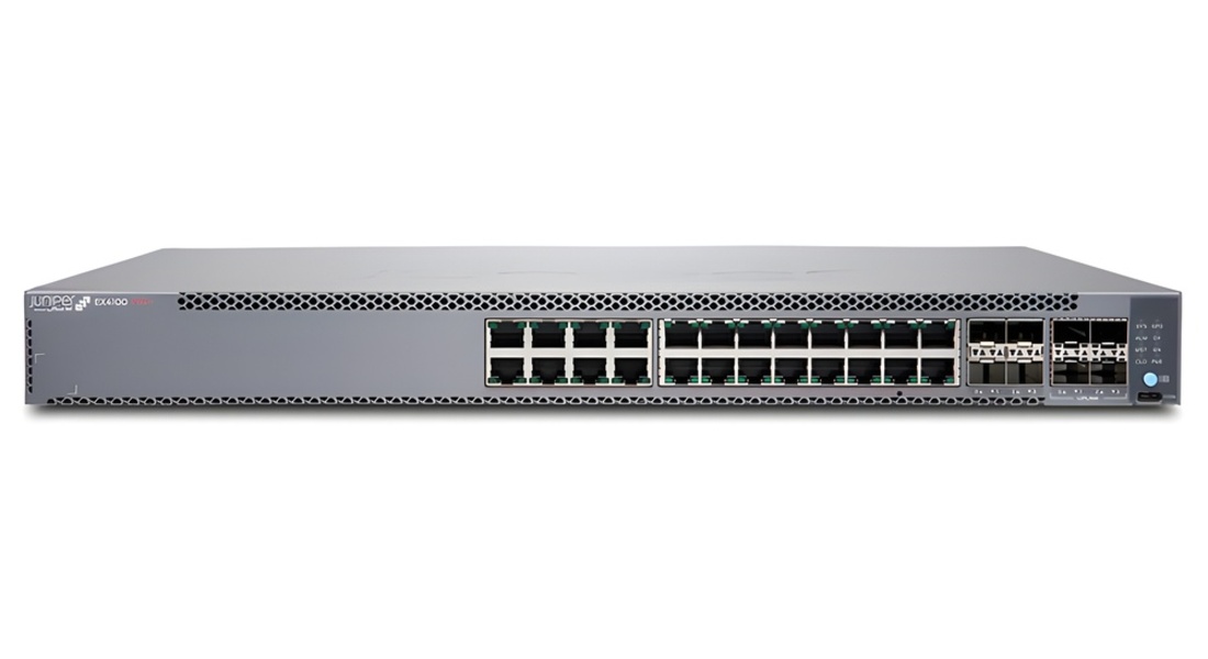 Juniper EX4100-24P 24-Port Gigabit PoE+ Managed Switch
