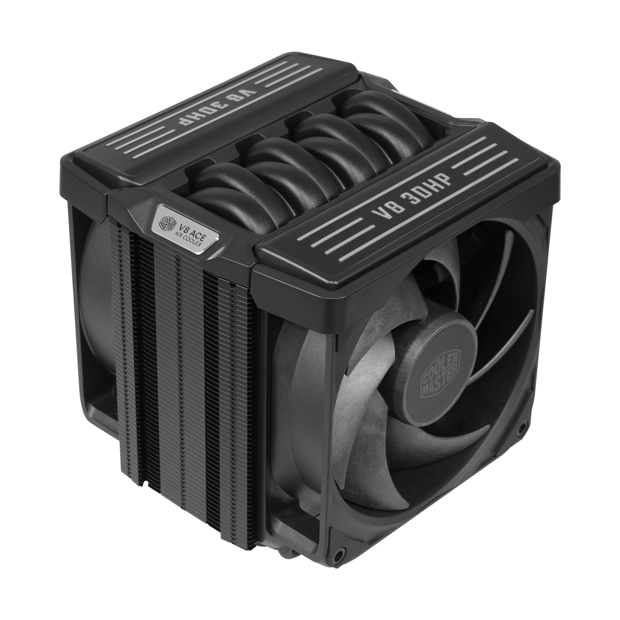 Cooler Master V8 ACE 3DHP Processor Air cooler 4.72" (12 cm) Black 1 pc(s)
