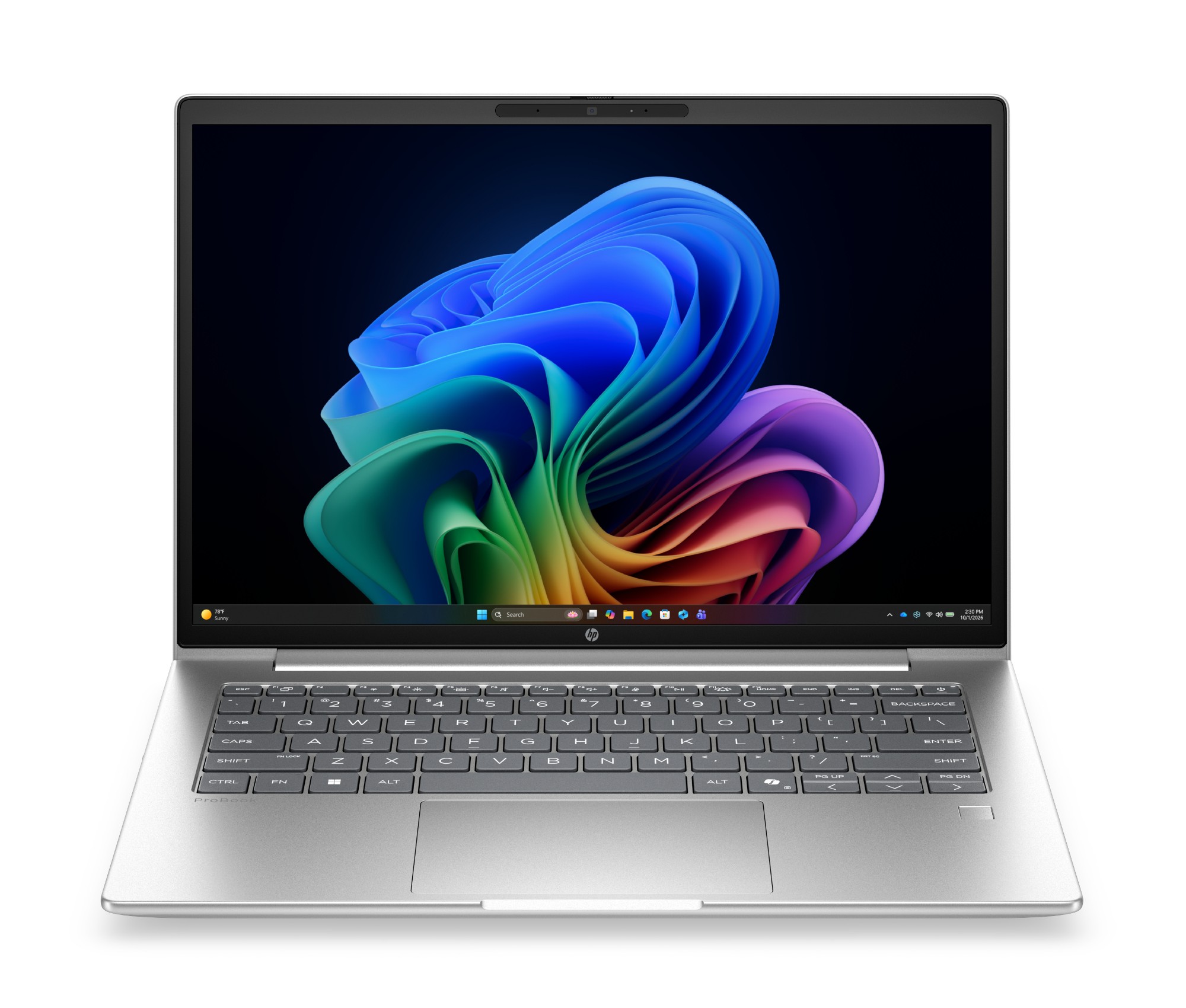 HP ProBook 4 G2a 14 inch Notebook Next Gen AI PC Copilot+ PC AMD Ryzen™ AI 7 445 Laptop 14" WUXGA 16 GB DDR5-SDRAM 512 GB SSD Wi-Fi 6E (802.11ax) Windows 11 Pro Silver DH8D7UT#ABA