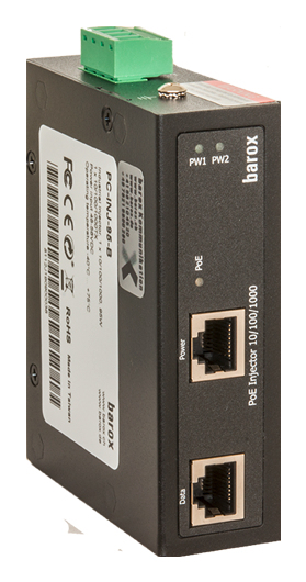 Barox PC-INJ-95-BT PoE adapter Gigabit Ethernet