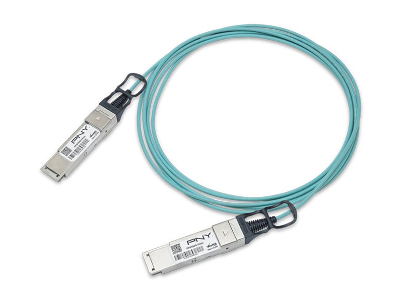 PNY PNY CB PFA1A00-C003-10 Active fiber CB 100GbE 100Gb s QSFP 3m 10YearWarranty