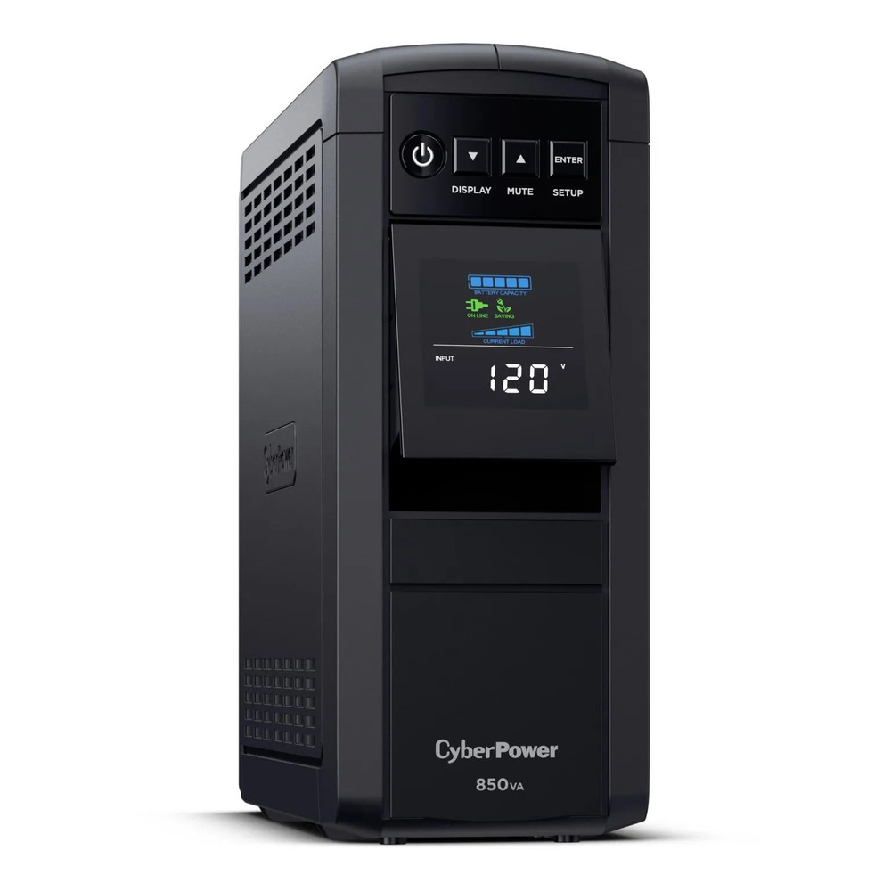 Cyberpower CP850PFCLCD uninterruptible power supply (UPS) Line-Interactive 0.85 kVA 510 W 10 AC outlet(s)