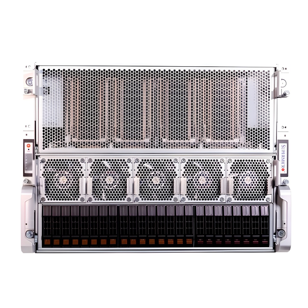 Supermicro AS-8126GS-NB3RT-01-G2 8U GPU AI SuperServer | Dual AMD EPYC 9005 | NVIDIA HGX B300 NVL8 | 3TB DDR5 | 800GbE