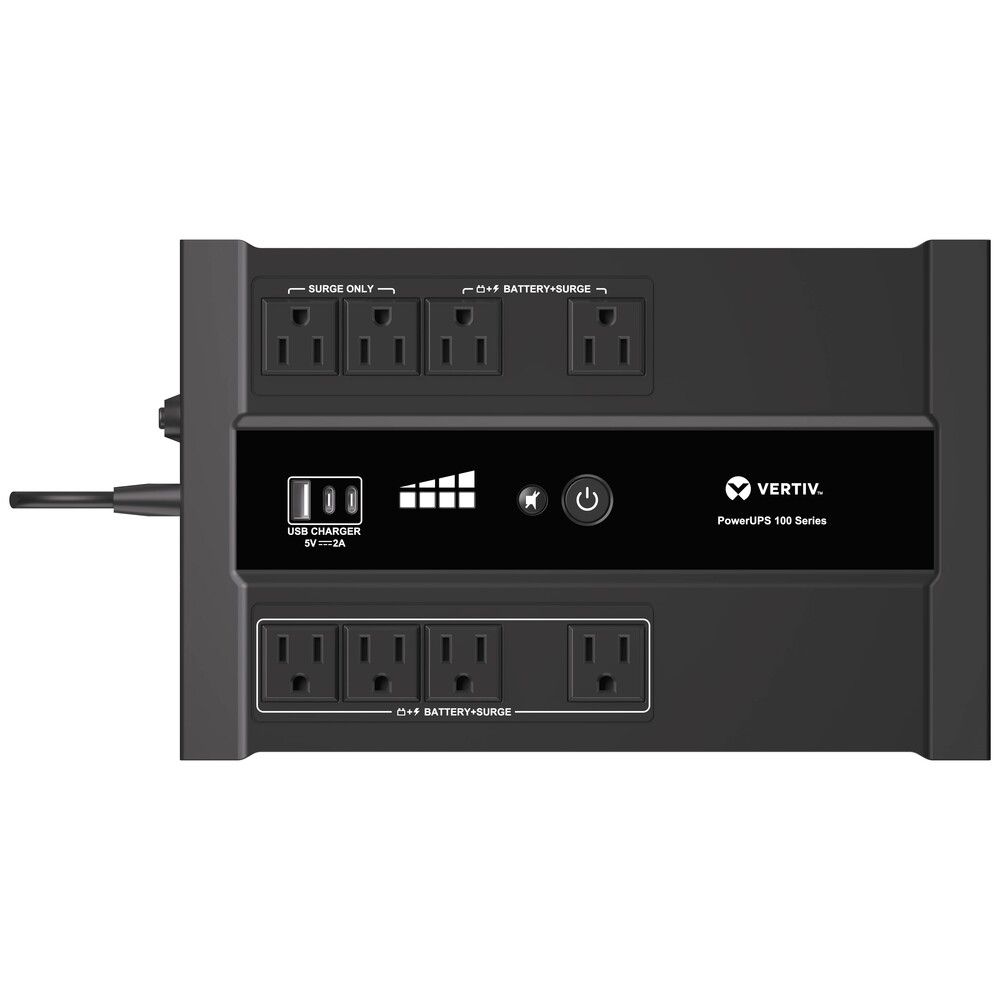 Vertiv PST6-700LVMT PowerUPS 100 700VA/425W Standby UPS