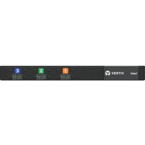 Vertiv U1076 power distribution unit (PDU) 12 AC outlet(s) 1U Black