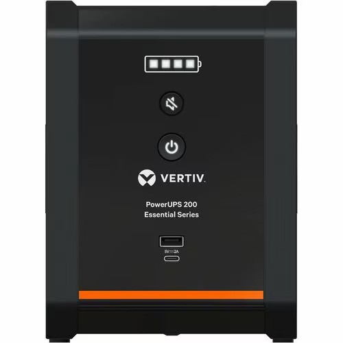Vertiv PSA6E-800LVT PowerUPS 200 Essential 800VA/450W Line-Interactive UPS