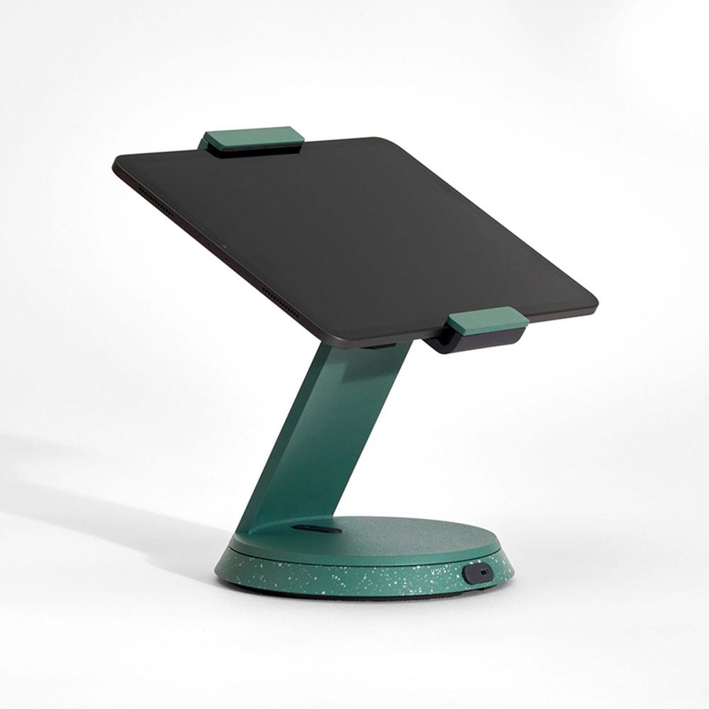 Bouncepad Eddy tablet security enclosure Green