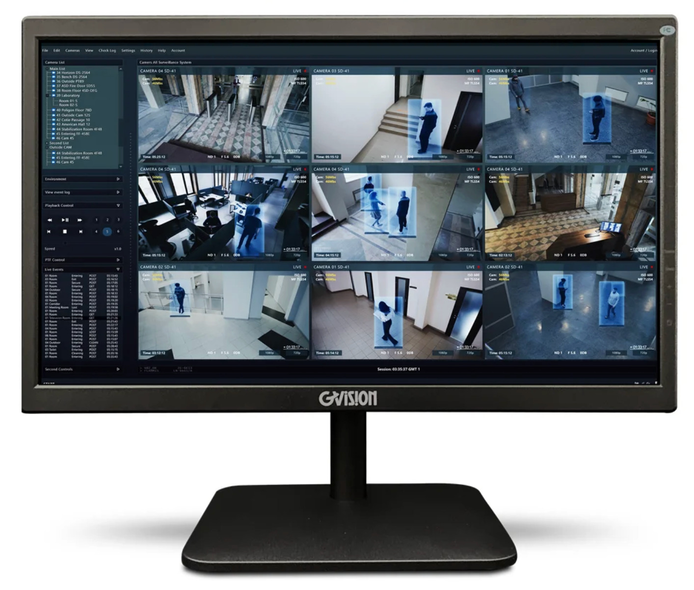 GVision C19BK CCTV monitor 19.5" 1600 x 900 pixels