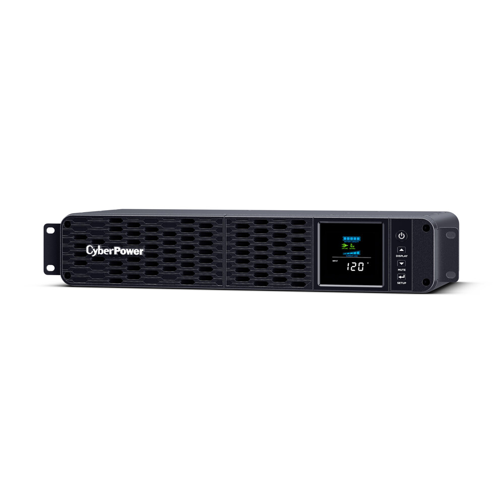 Cyberpower CP2000PFCRM2U is a PFC Sinewave rackmount UPS that provides battery backup (using sine wave output), surge protection, and EMI/RFI filtration for security systems, audio/visual equipment, and networking equipment requiring active PFC power source compatibility.