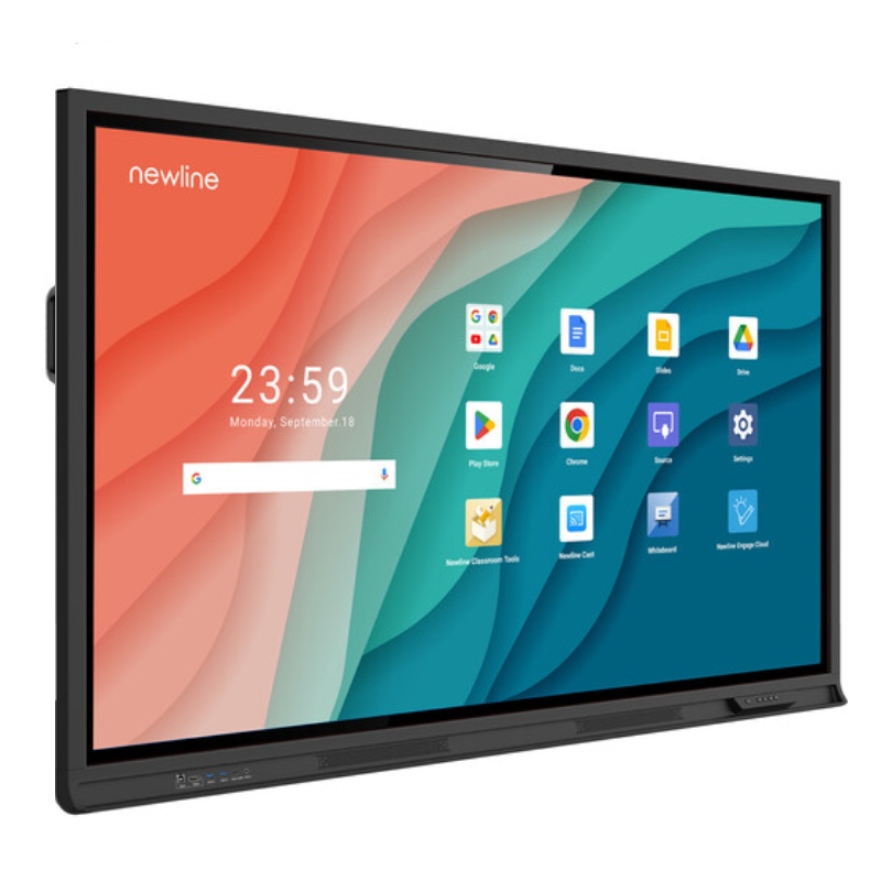 Newline Interactive TT-9824QP-COI 98" Q Pro Series 4K UHD Interactive Touch Display with Google EDLA & COIRLE Perpetual License