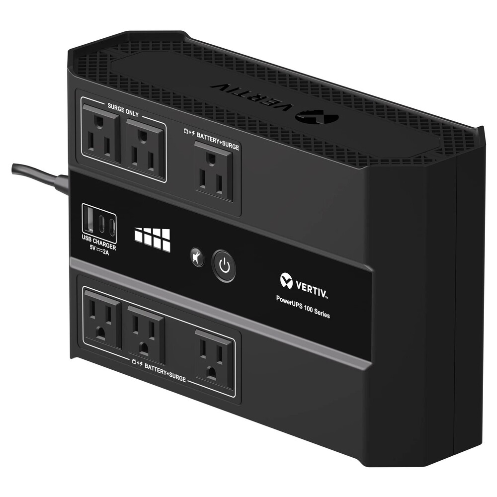 Vertiv PST6-500LVMT PowerUPS 100 500VA/305W Standby UPS
