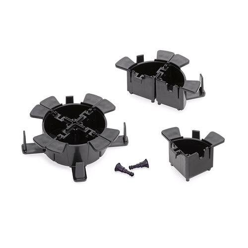 Leviton 5R100-14R cable organizer Cabinet Black 4 pc(s)