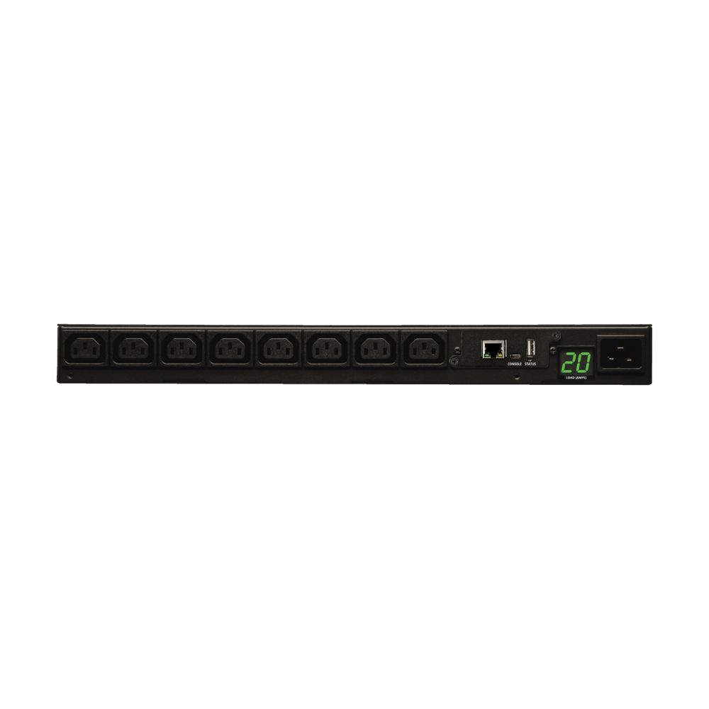 Tripp Lite PDUMNH20HV power distribution unit (PDU) 8 AC outlet(s) 1U Black