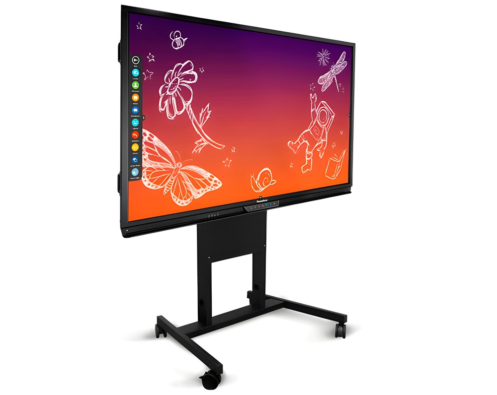 Promethean APTMSBB400-02 Height-Adjustable Mobile Stand for Active Panel Displays