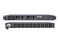 Eaton PW105BA1U163 power distribution unit (PDU) 12 AC outlet(s) 1U Black