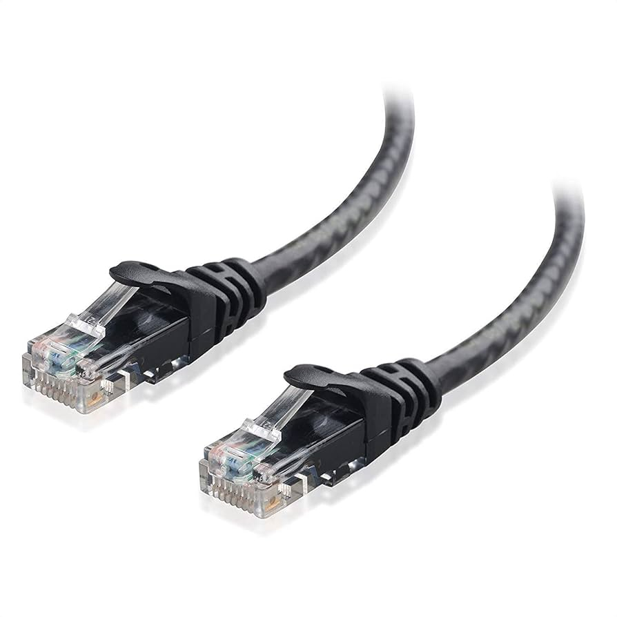 Belkin 6 inch black Cat6 Assembled Patch Cable