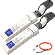 AddOn Networks SFP+/SFP+ 2m InfiniBand/fibre optic cable 78.7" (2 m) SFP+ Black