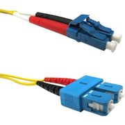 Weltron 2m LC/SC InfiniBand/fibre optic cable 78.7" (2 m) OFC Yellow