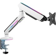 Siig AC CE-MT3J11-S1 Premium Single Monitor Arm Desk Mount w Game RGB Lighting