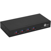 Siig AC JU-SW4311-S1 4-Port Roaming KM Switch with USB 2.0 Hub Retail