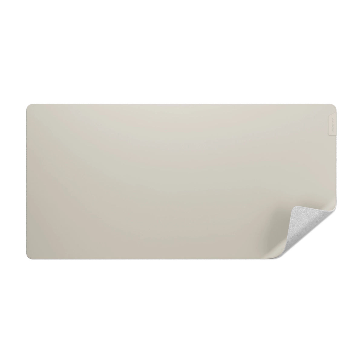 ALOGIC ADLFMLG desk pad Felt, Vegan leather White