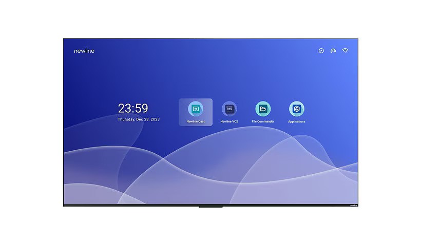 Newline STV-8524-PLUS STV+ Series 85" 4K UHD Commercial Digital Signage Display with Android 14