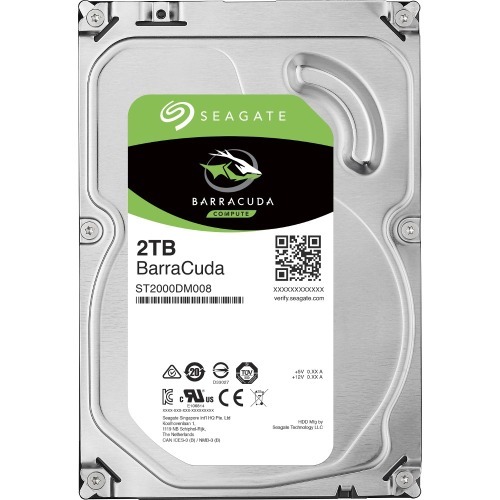 Seagate Barracuda ST2000DM008 internal hard drive 2 TB 7200 RPM 256 MB 3.5" Serial ATA III