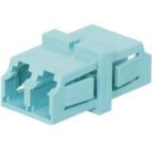 Panduit FADSLCZAQ-L cable gender changer LC-Duplex Aqua color