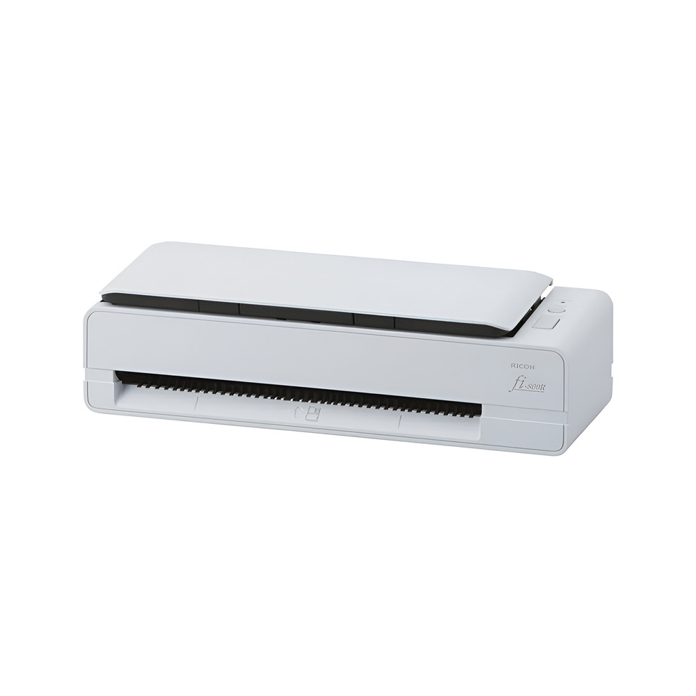 Ricoh PA03795-B005 fi-800R Compact Color Duplex Document Scanner, 40 ppm, 80 ipm, 600 dpi, 20-Sheet ADF, USB 3.2
