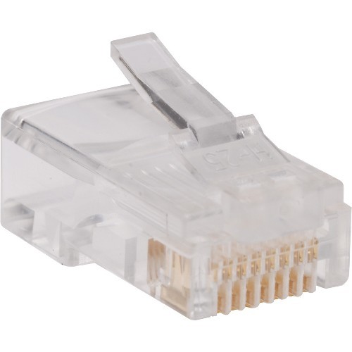 Tripp Lite N030-100-FL wire connector RJ-45 Transparent