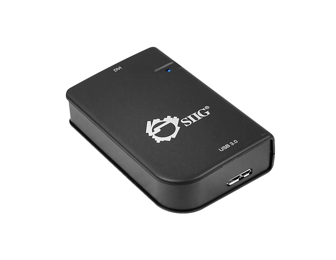 Siig JU-DV0511-S2 USB graphics adapter 2048 x 1152 pixels Black
