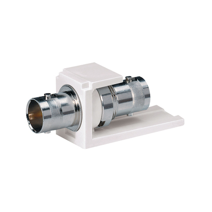Panduit CMBA75IWY wire connector BNC White