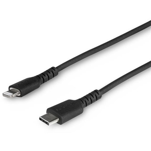 StarTech.com RUSBCLTMM2MB mobile phone cable Black 78.7" (2 m) USB A Lightning