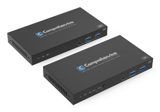 Comprehensive Pro AV/IT Integrator GX Series AV transmitter & receiver Black