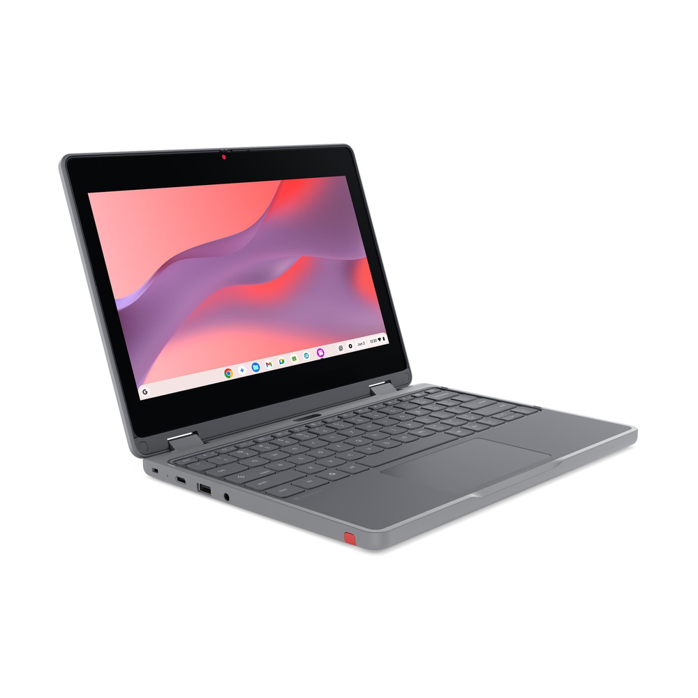 Lenovo Chrome 500e 2in1 G5 M89 MediaTek Kompanio 540 Chromebook 11.6" Touchscreen HD 8 GB 64 GB UFS Wi-Fi 6E (802.11ax) ChromeOS Gray 83TA0003US