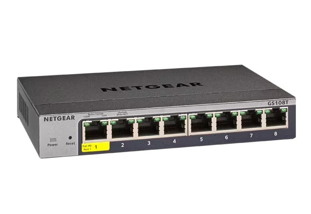 NETGEAR FVS318G-200NAS ProSAFE FVS318Gv2 8-Port Gigabit VPN Firewall