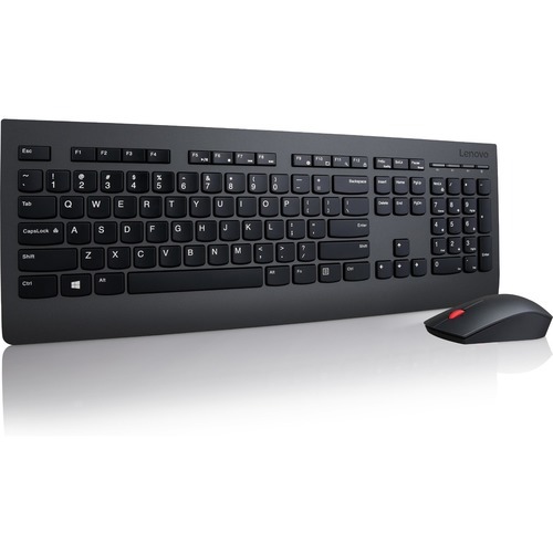 Lenovo 4X30H56796 keyboard Mouse included Universal RF Wireless QWERTY US English Black