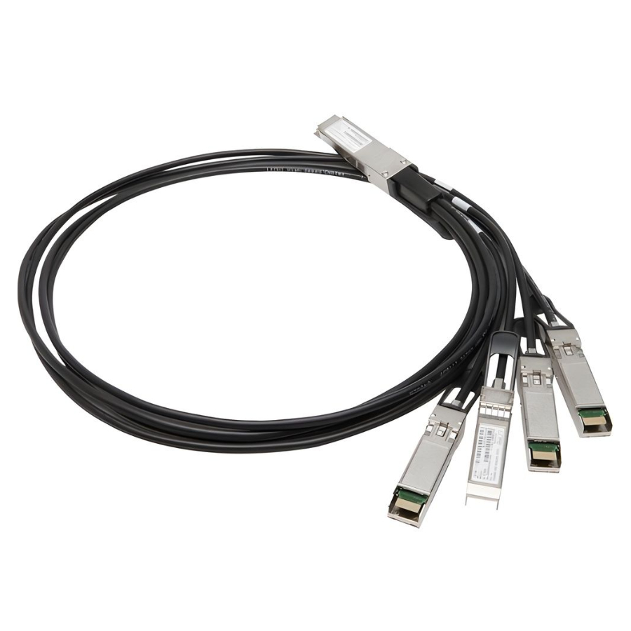 Juniper JNP-100G-4X25G-5M 100G QSFP28 to 4x25G SFP28 DAC Breakout Cable (5m)