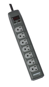 Minute Man MMS370 surge protector Gray 7 AC outlet(s) 120 V 70.9" (1.8 m)
