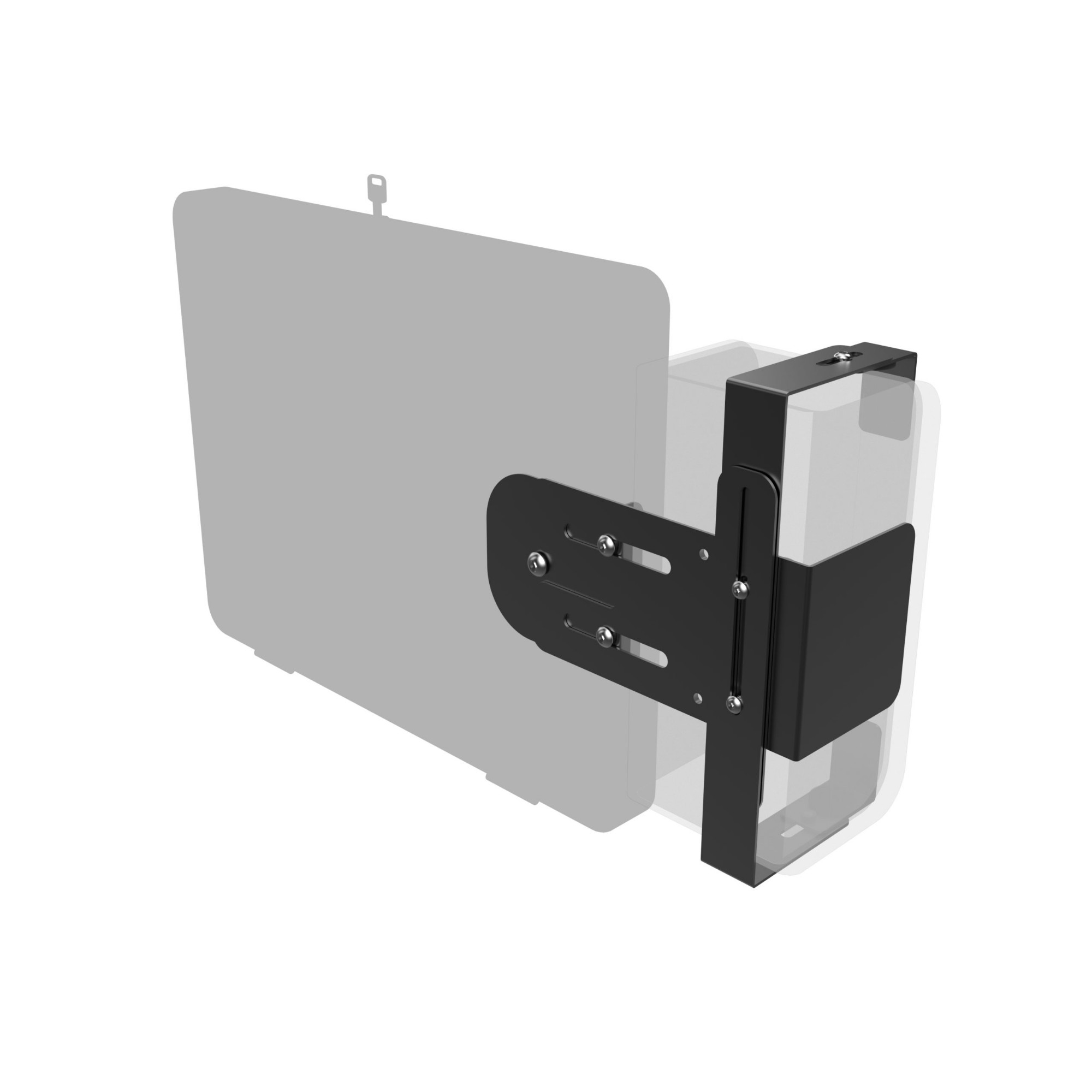 CTA Digital ADD-SPKB holder Passive holder Portable speaker Black