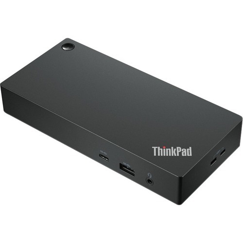 Lenovo ThinkPad Universal USB-C Dock for Notebook - 90 W - USB Type C - 3 Displays Supported - 3840 x 2160 - 6 x USB Ports 40AY0090US