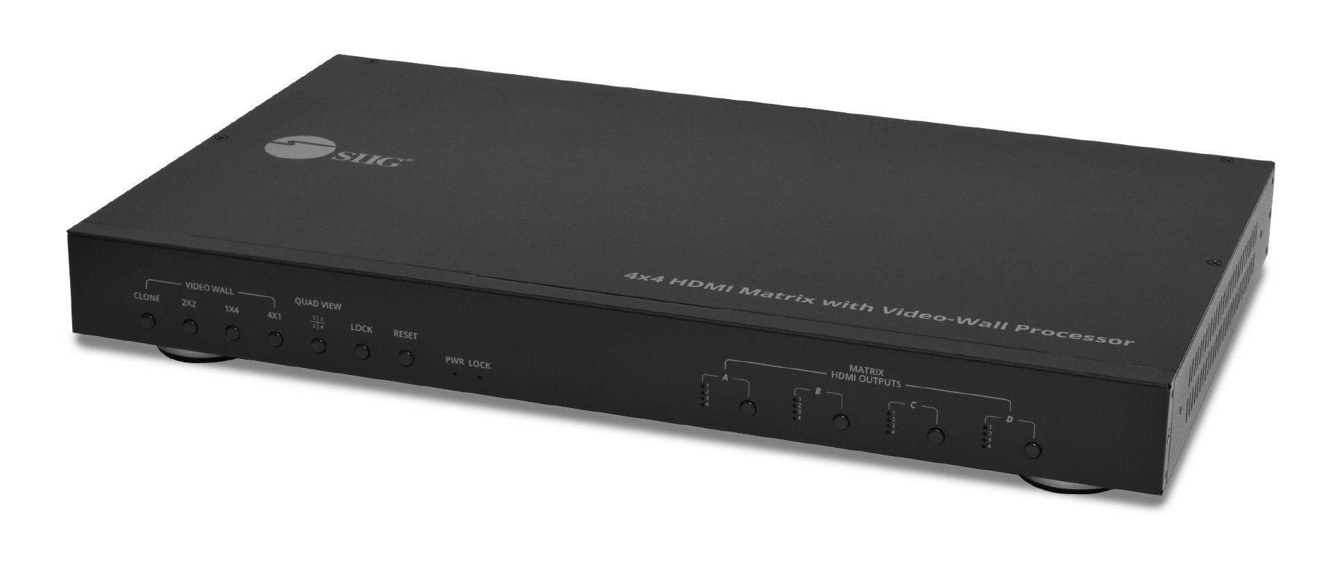 Siig CE-H24C11-S1 video wall processor Black