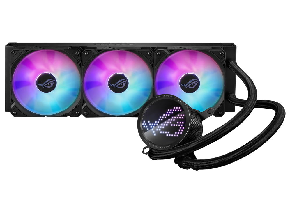 ASUS ROG Ryuo III 360 ARGB Processor Liquid cooling kit 4.72" (12 cm) Black