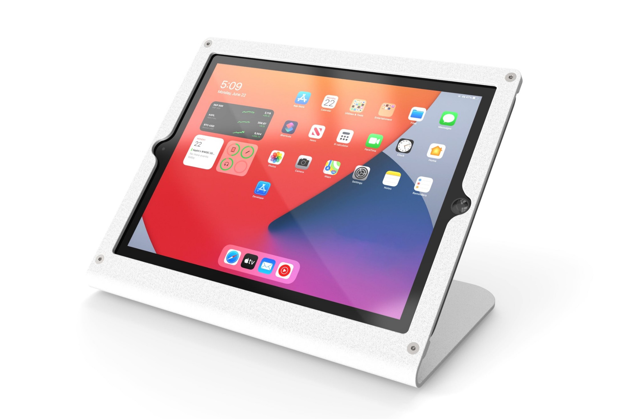 HECKTECH, INC. DBA HECKLE STAND FOR IPAD 10.2-INCH WITH PIVOT TABLE