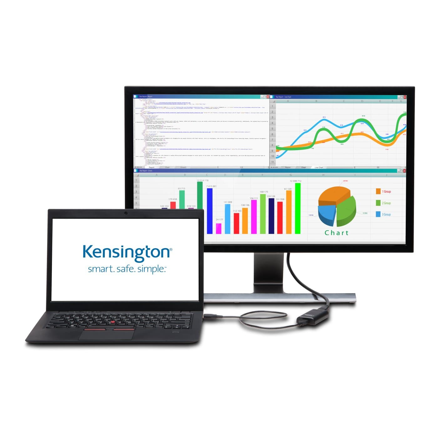 Kensington VU4000D USB 3.0 to DisplayPort 4K Video Adapter